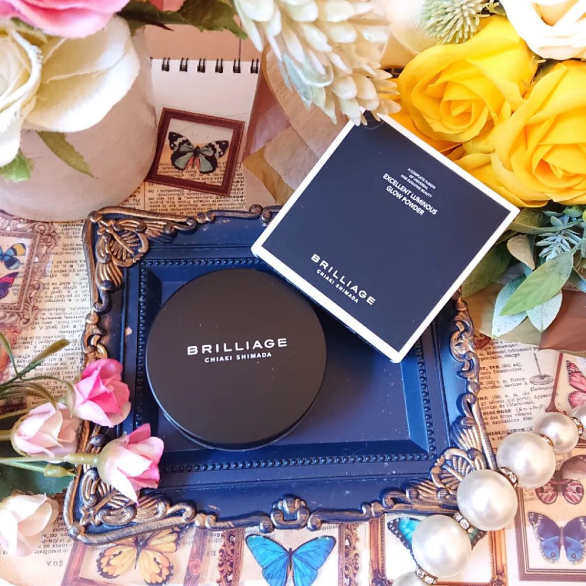 エクセレント ルミナス グロウパウダー /ブリリアージュ/ルースパウダーを使ったクチコミ（2枚目）