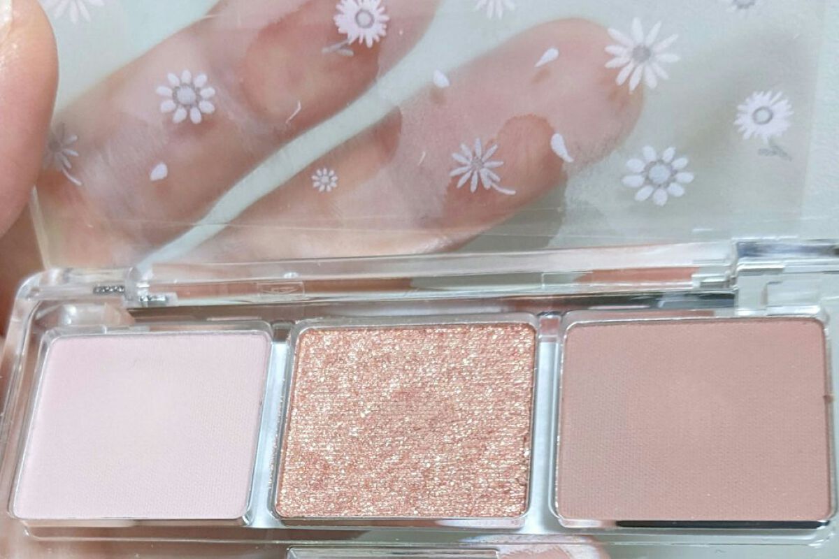 3色フローラアイパレット JM03 ガーベラ/LEEMEMBER/アイシャドウパレットを使ったクチコミ（2枚目）