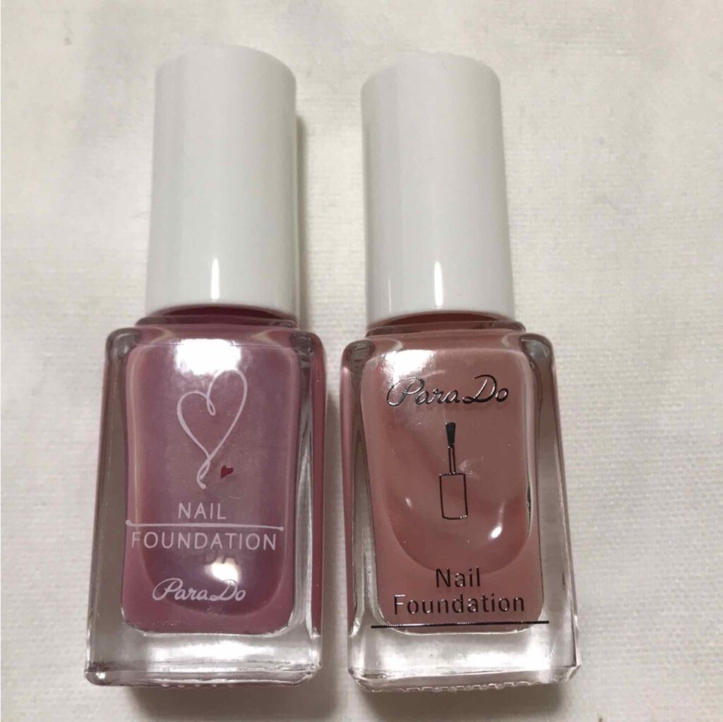 ネイルファンデーション/パラドゥ/マニキュアを使ったクチコミ(2枚目)