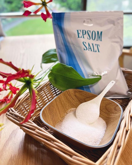 Epsom Salt (エプソムソルト) 国産(岡山県産)/EARTH CONSCIOUS (アースコンシャス)/無機塩系入浴剤を使ったクチコミ(2枚目)