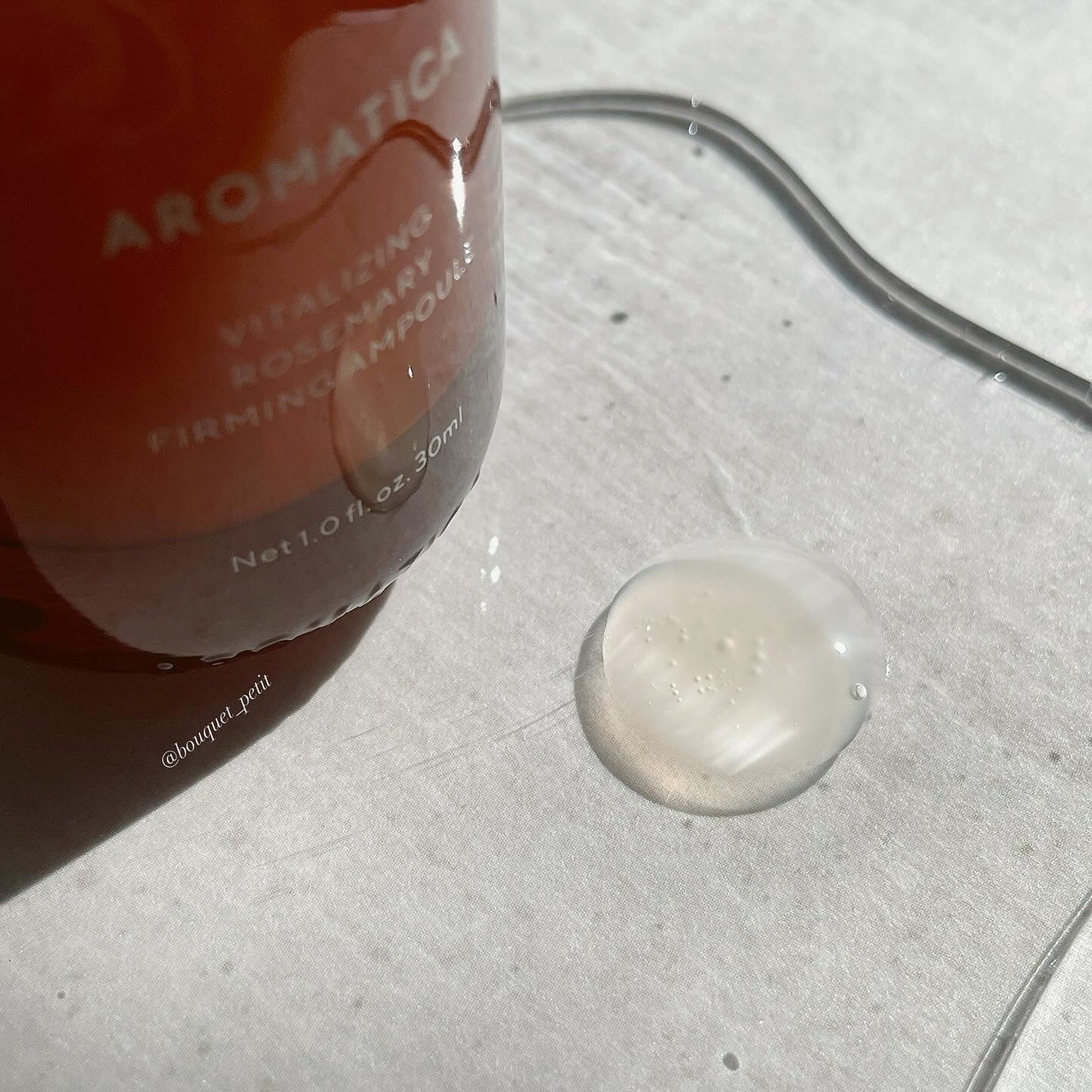 バイタライジング ローズマリー ファーミング アンプル/AROMATICA/美容液を使ったクチコミ(5枚目)