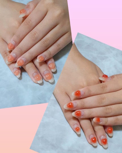 #ネイル,#ジェルネイル,#ハートネイル,#夏ネイルのネイルデザイン