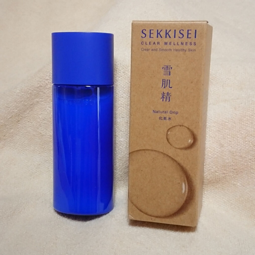 クリアウェルネス ナチュラル ドリップ/雪肌精/化粧水を使ったクチコミ（1枚目）