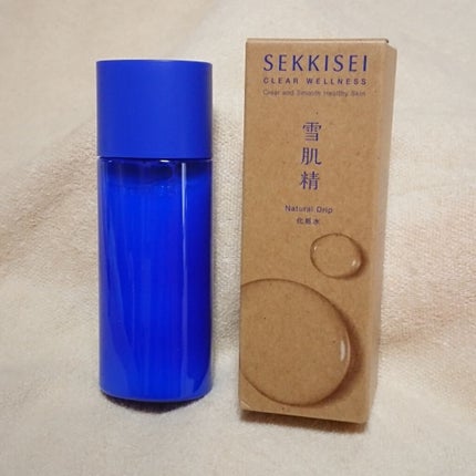 クリアウェルネス ナチュラル ドリップ/雪肌精/化粧水を使ったクチコミ(1枚目)