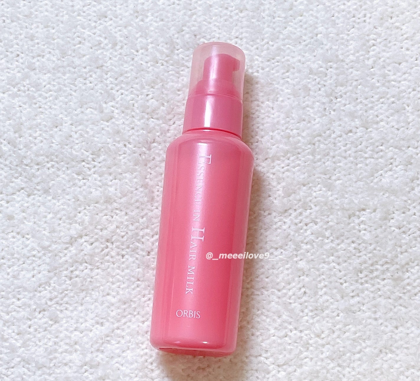 エッセンスインヘアミルク/オルビス/ヘアミルクを使ったクチコミ(1枚目)