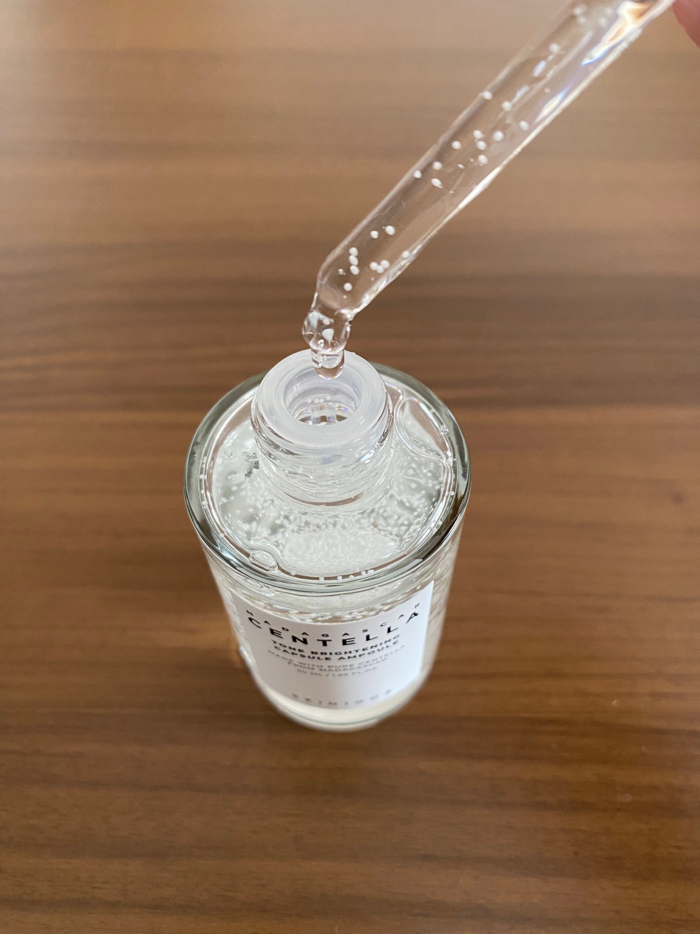 トーンブライトニング カプセルアンプル/SKIN1004/美容液を使ったクチコミ(2枚目)