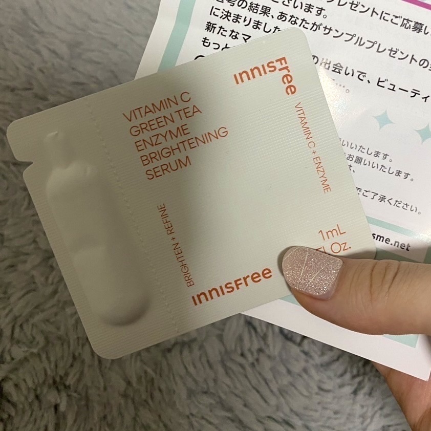 ビタC　グリーンティーエンザイム　ブライト　セラム/innisfree/美容液を使ったクチコミ（1枚目）