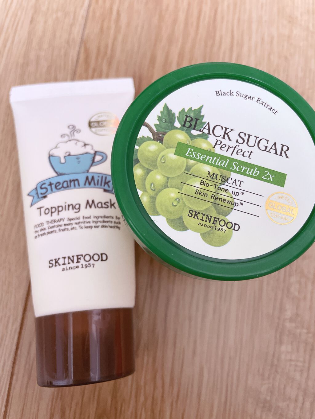 スチームミルク トッピングマスク/SKINFOOD/洗い流すパック・マスクを使ったクチコミ(1枚目)