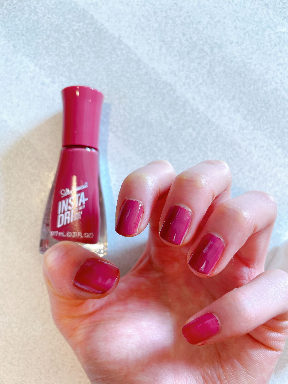 インスタドライ ネイルカラー 413 エスプレッソ/サリーハンセン/オールインワンネイルを使ったクチコミ（3枚目）