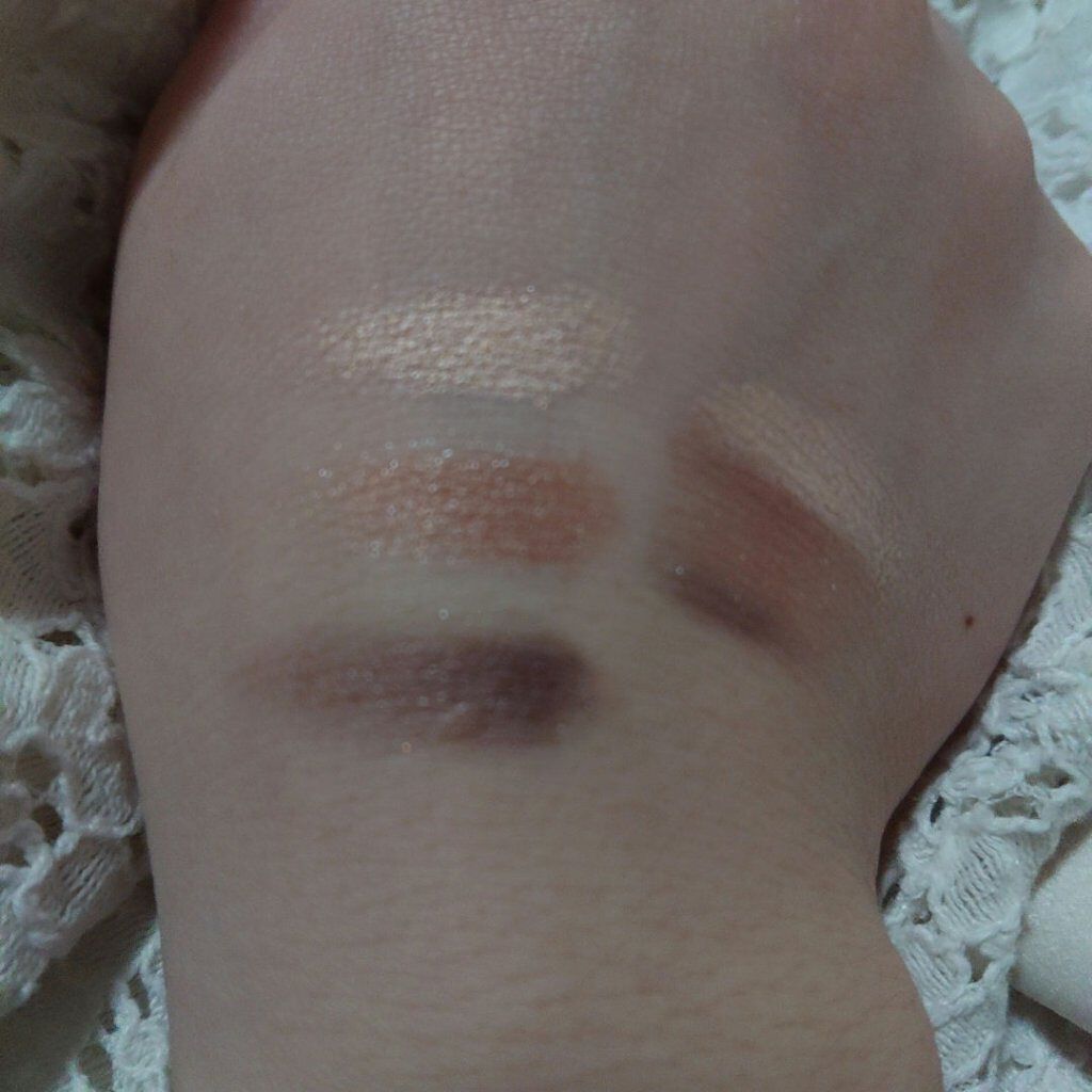 UR GLAM　GRADATION EYESHADOW/U R GLAM/アイシャドウパレットを使ったクチコミ（2枚目）