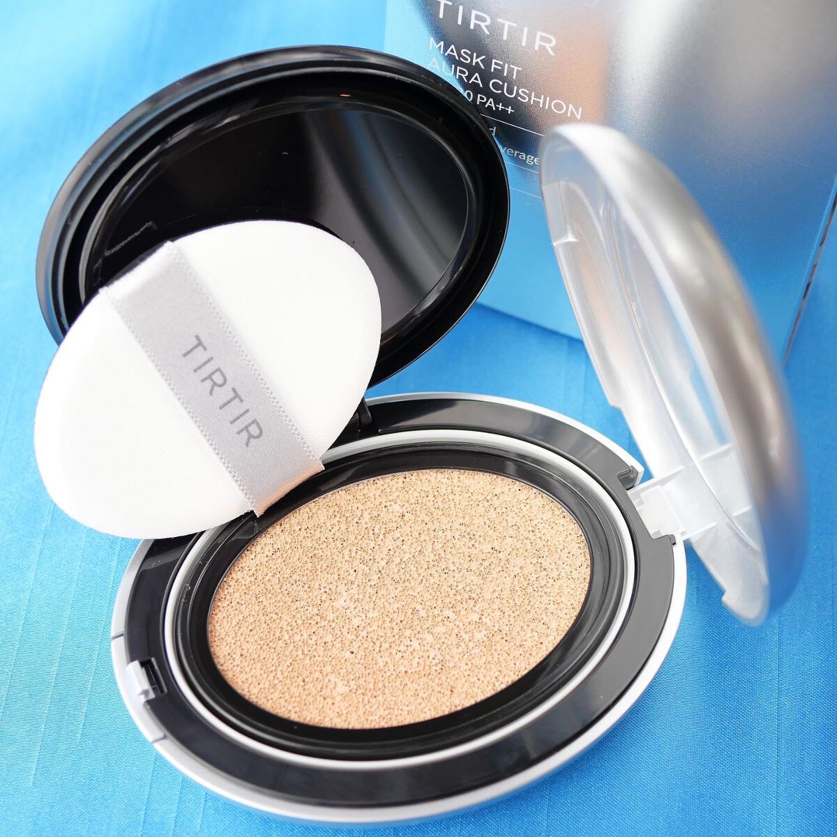 マスクフィットオーラクッション/TIRTIR(ティルティル)/クッションファンデーションを使ったクチコミ(2枚目)