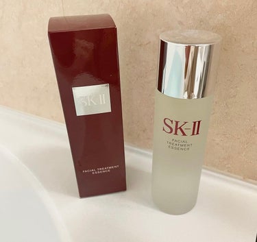 SK-II フェイシャル トリートメント エッセンスのクチコミ「シャバシャバ系のテクスチャーだけどしっかり浸透してる気がする🥺💓
お高い化粧水初めて使ったのだ.....」（1枚目）