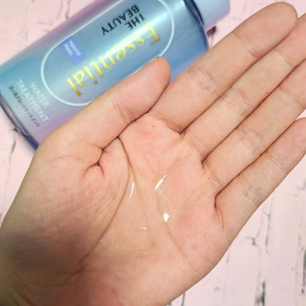 エッセンシャル プレミアム ウォータートリートメント ナチュラルモイスト/エッセンシャル/アウトバストリートメントを使ったクチコミ(3枚目)