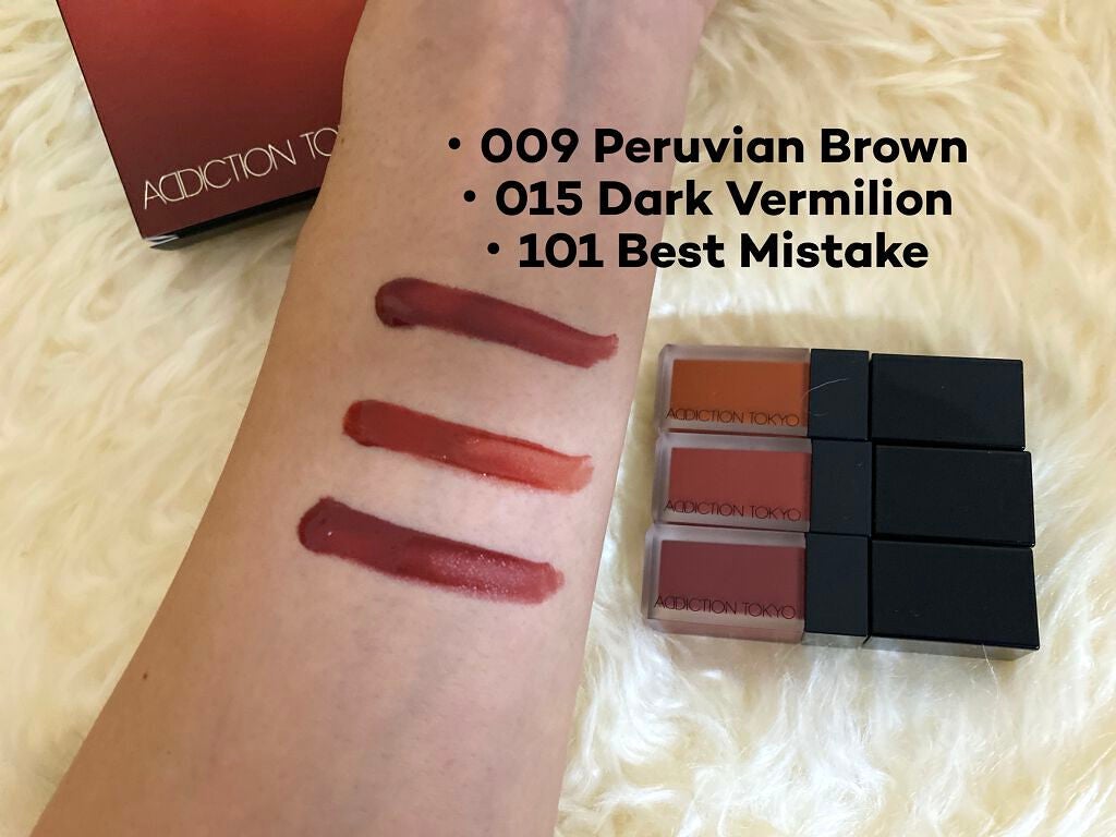 ザ マット リップ リキッド “ミニ トリオ”/ADDICTION/口紅を使ったクチコミ(3枚目)