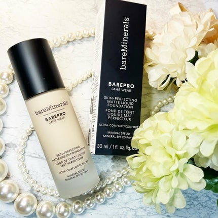 ベアプロ 24HR リキッド ファンデーション/bareMinerals/リキッドファンデーションを使ったクチコミ(1枚目)