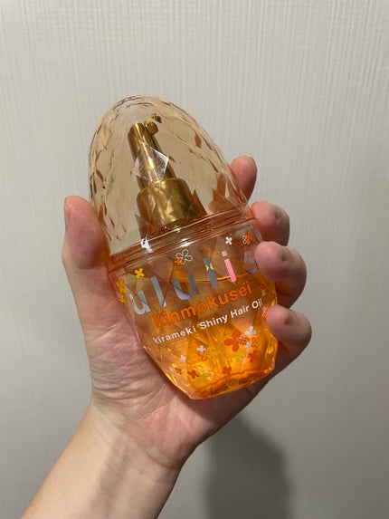 キンモクセイ キラメキ シャイニー ヘアオイル/ululis/ヘアオイルを使ったクチコミ(1枚目)
