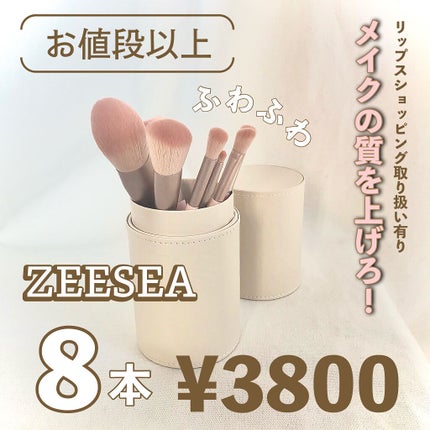 ローズクラウドメイクブラシセット/ZEESEA/メイクブラシを使ったクチコミ(1枚目)