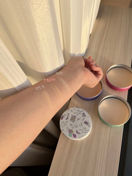 エアリータッチパウダー b/クラブ/プレストパウダーを使ったクチコミ(3枚目)