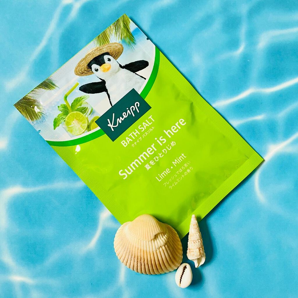 クナイプ バスソルト スーパーミントの香り/クナイプ/無機塩系入浴剤を使ったクチコミ（2枚目）