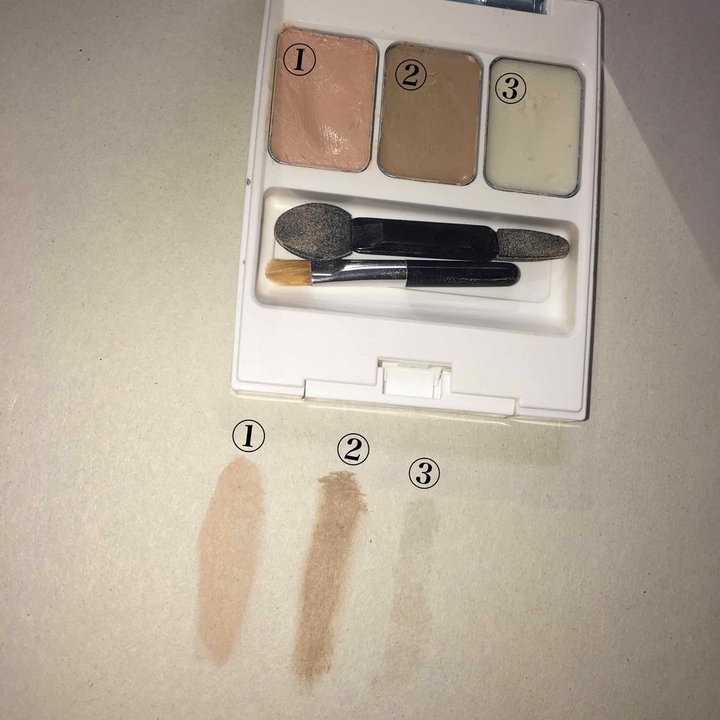 タイムシークレット ミネラル3WAYコンシーラー/TIME SECRET/パレットコンシーラーを使ったクチコミ(4枚目)