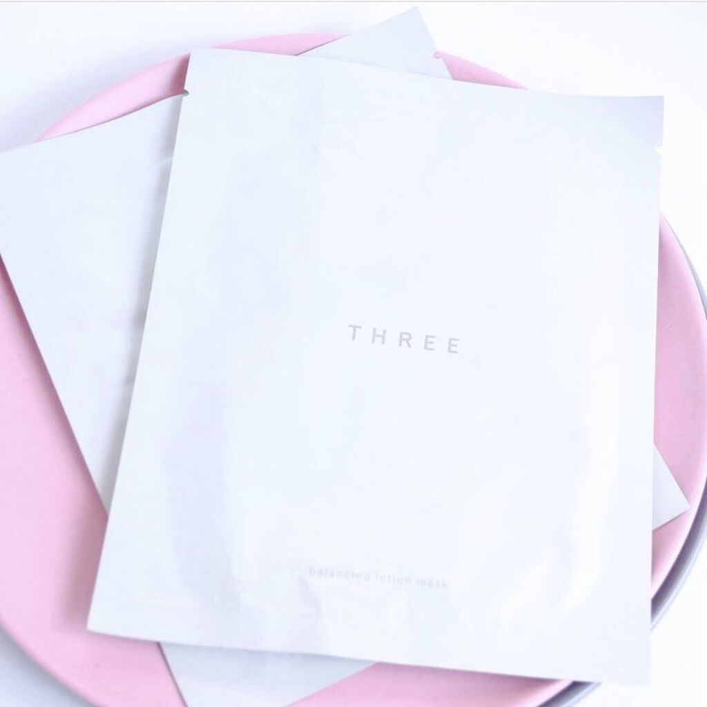 バランシング ローション マスク/THREE/シートマスク・パックを使ったクチコミ（1枚目）