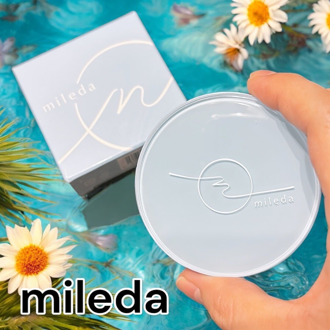 スムースフィットファンデーション/mileda/パウダーファンデーションを使ったクチコミ(1枚目)