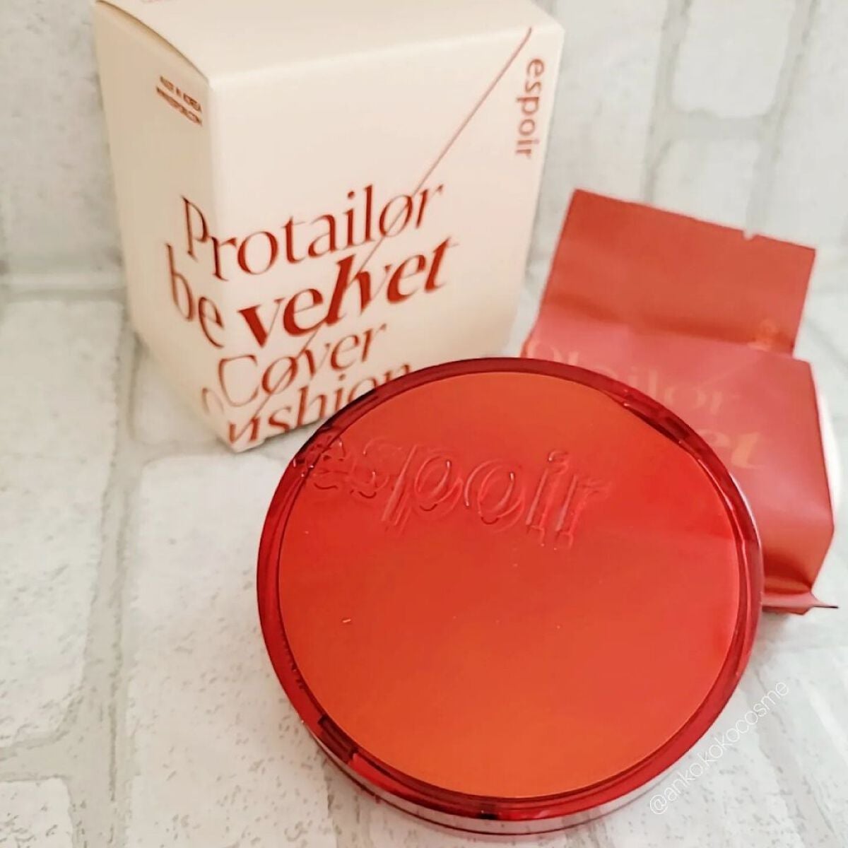 プロテーラービーベルベットカバークッション/espoir/クッションファンデーションを使ったクチコミ(1枚目)