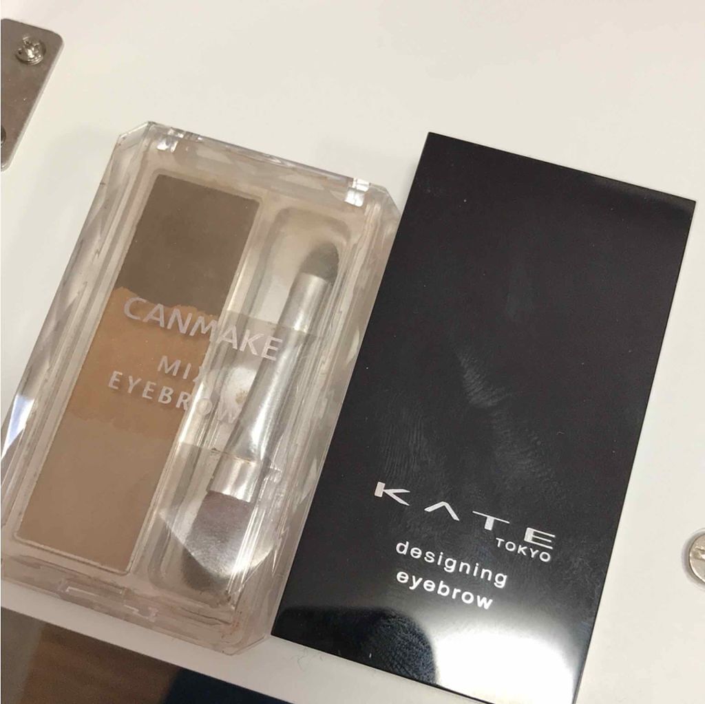 デザイニングアイブロウN/KATE/パウダーアイブロウを使ったクチコミ（1枚目）