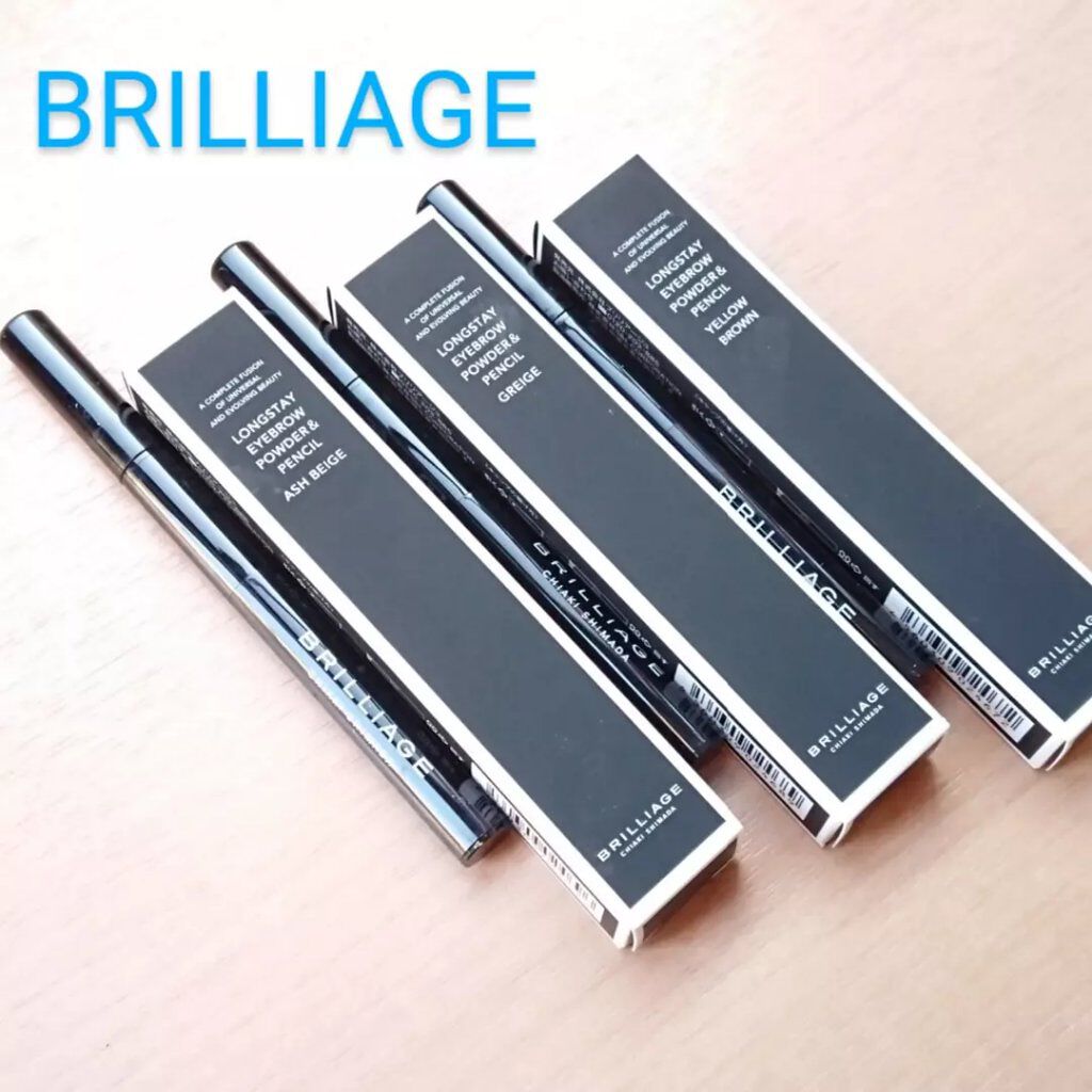 ロングステイ アイブロウパウダー&ペンシル/ブリリアージュ/アイブロウペンシルを使ったクチコミ(1枚目)