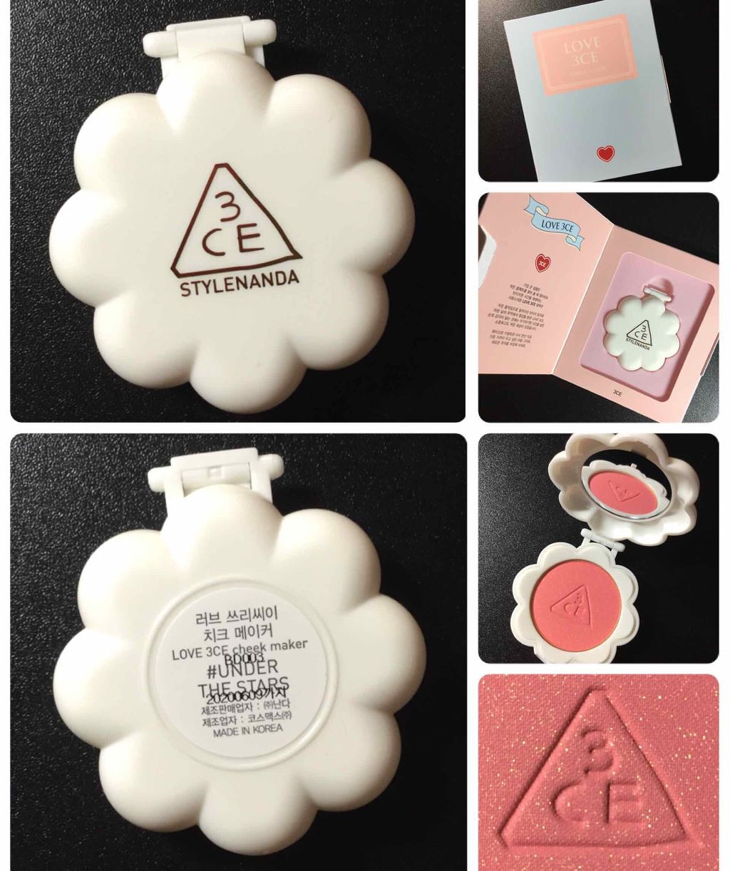 LOVE 3CE CHEEK MAKER/3CE/パウダーチークを使ったクチコミ(1枚目)
