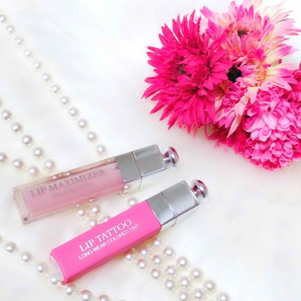 【旧】ディオール アディクト リップ ティント 881 ナチュラル ピンク/Dior/リップグロスを使ったクチコミ(1枚目)