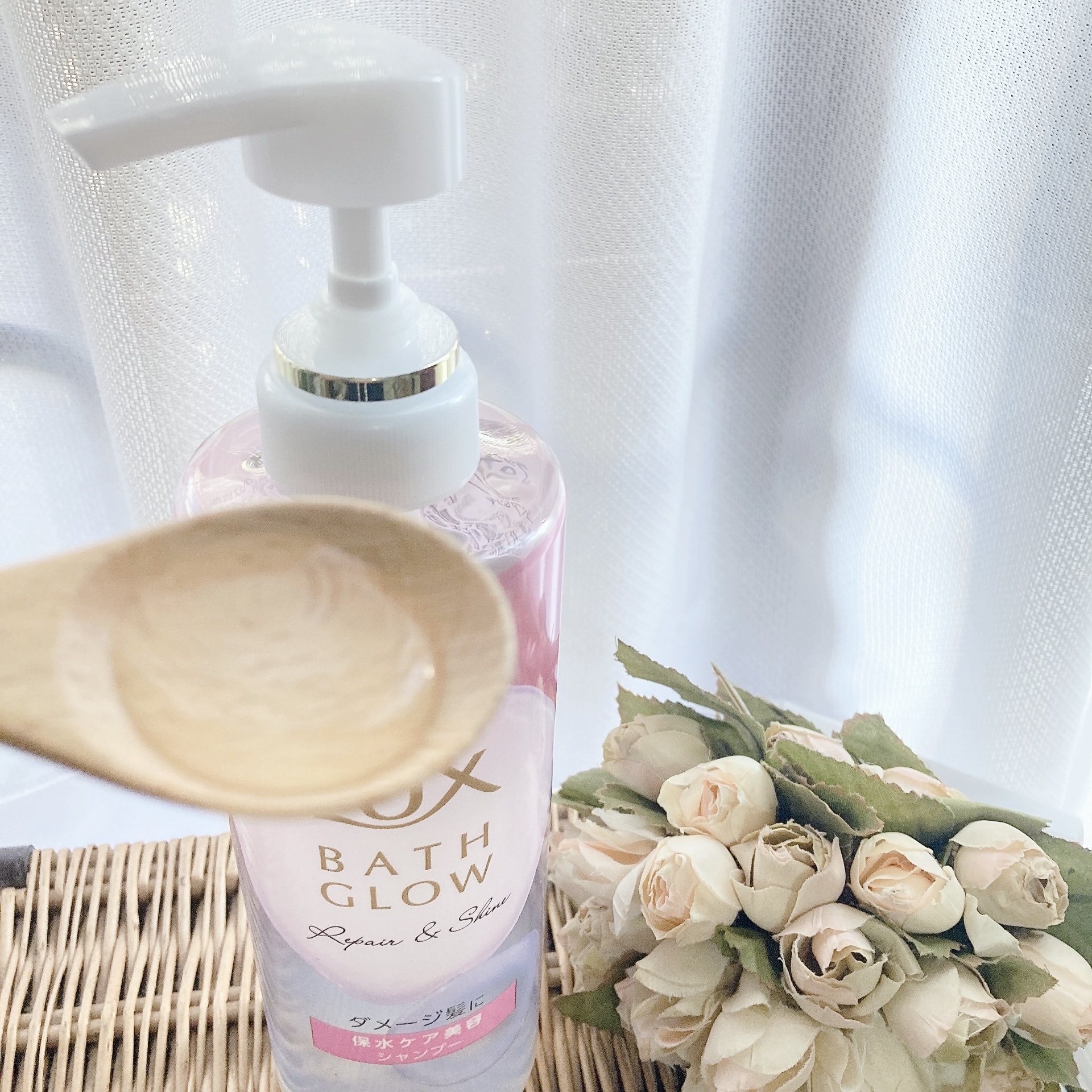 バスグロウ ストレート&シャイン シャンプー/トリートメント/LUX/市販シャンプーを使ったクチコミ（2枚目）