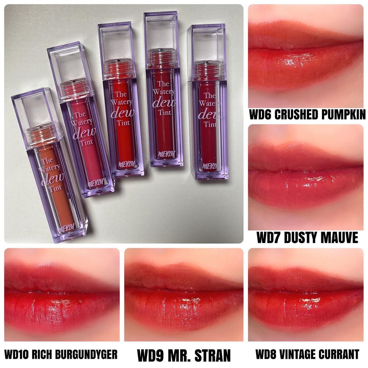 ザ ウォータリーデューティント/MERZY/リップティントを使ったクチコミ（2枚目）