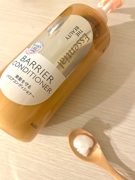 ザビューティ 髪のキメ美容素髪を守る バリアシャンプー/コンディショナー/エッセンシャル/シャンプー・コンディショナーを使ったクチコミ(3枚目)