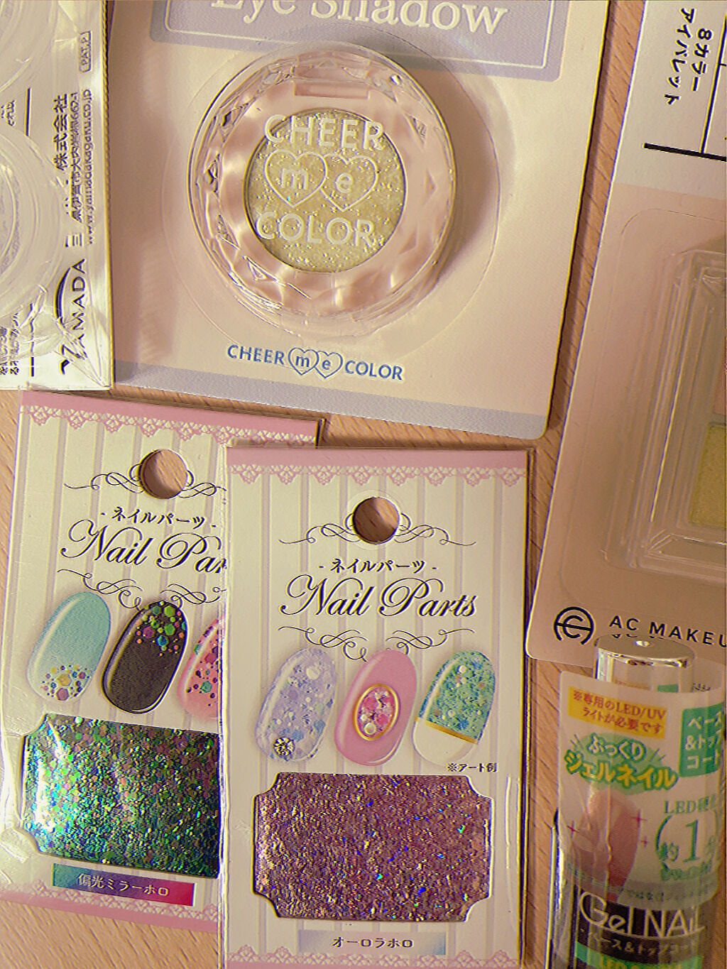 ホログラム/セリア/ネイルチップ・パーツを使ったクチコミ（3枚目）