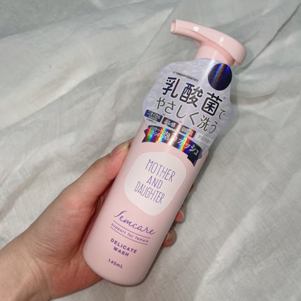 マザー&ドーター デリケート泡ウォッシュ/Mother&Daughter/デリケートゾーンケアを使ったクチコミ(5枚目)