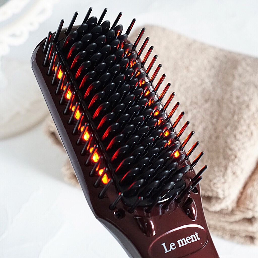 ストレートヒートブラシ/Le ment/ヒートブラシを使ったクチコミ(3枚目)