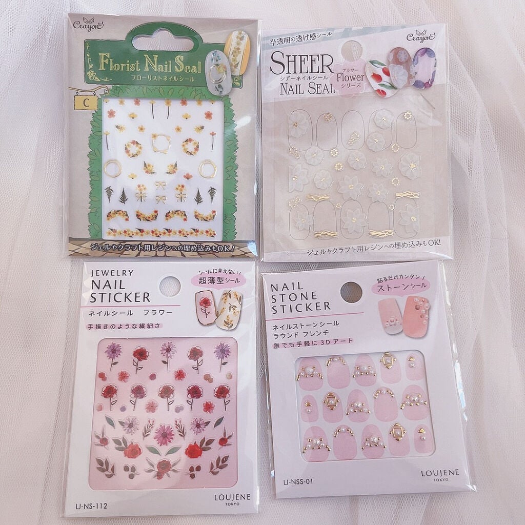 ネイルシール/セリア/ネイルシールを使ったクチコミ(6枚目)