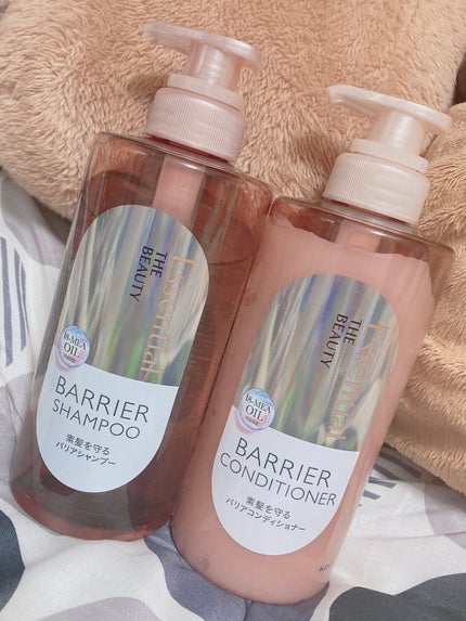 ザビューティ 髪のキメ美容素髪を守る バリアシャンプー/コンディショナー/エッセンシャル/シャンプー・コンディショナーを使ったクチコミ(1枚目)