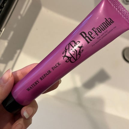 リファンデウォータリーリペアパック しっとり/サロンシャンプー/ヘアマスク・ヘアパックを使ったクチコミ(1枚目)