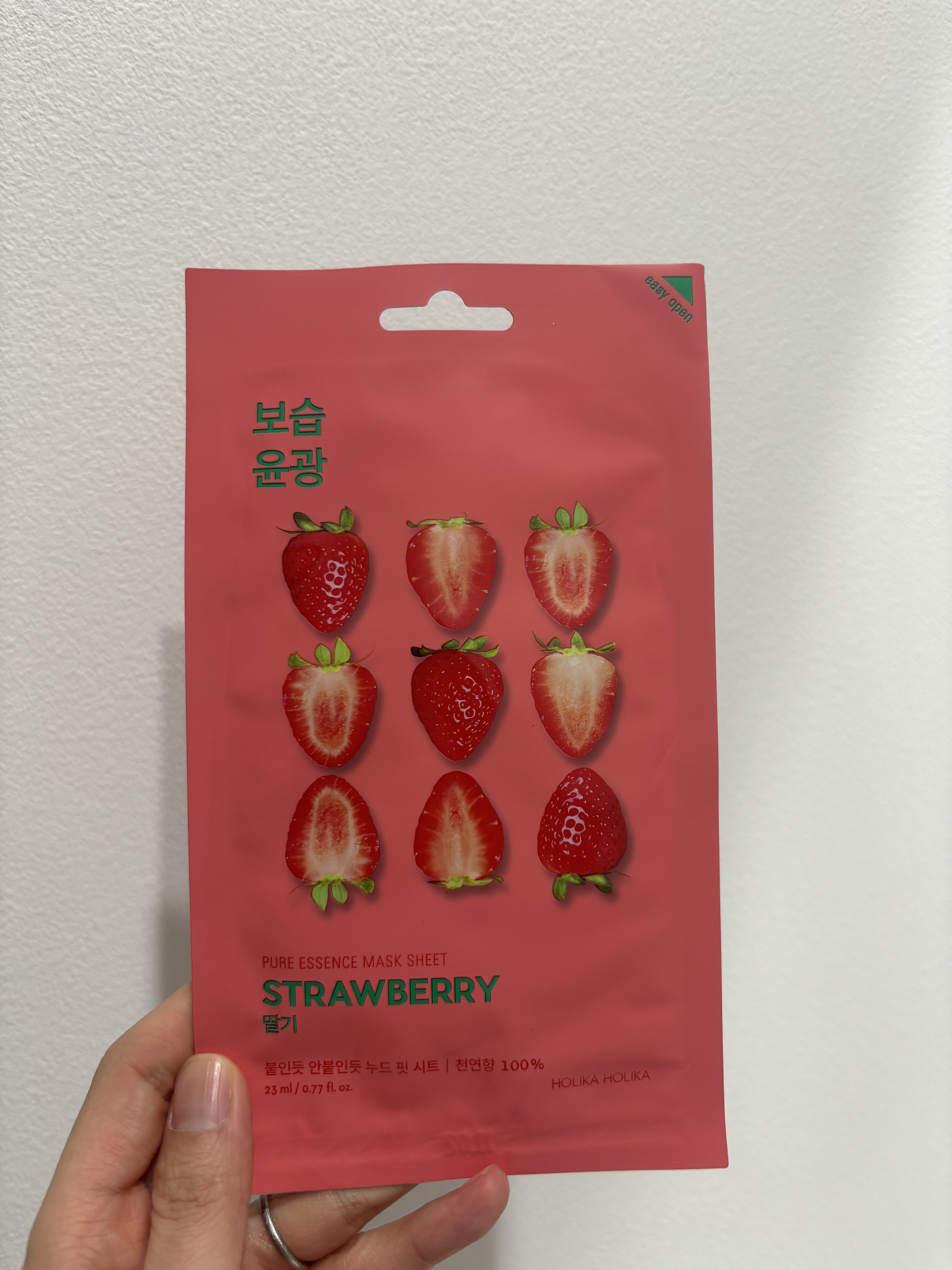 PURE ESSENCE MASK SEET/HOLIKA HOLIKA/シートマスク・パックを使ったクチコミ（1枚目）