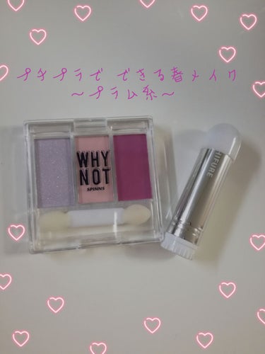 WHY NOT SPINNS 3色アイシャドウ/DAISO/パウダーアイシャドウを使ったクチコミ（1枚目）