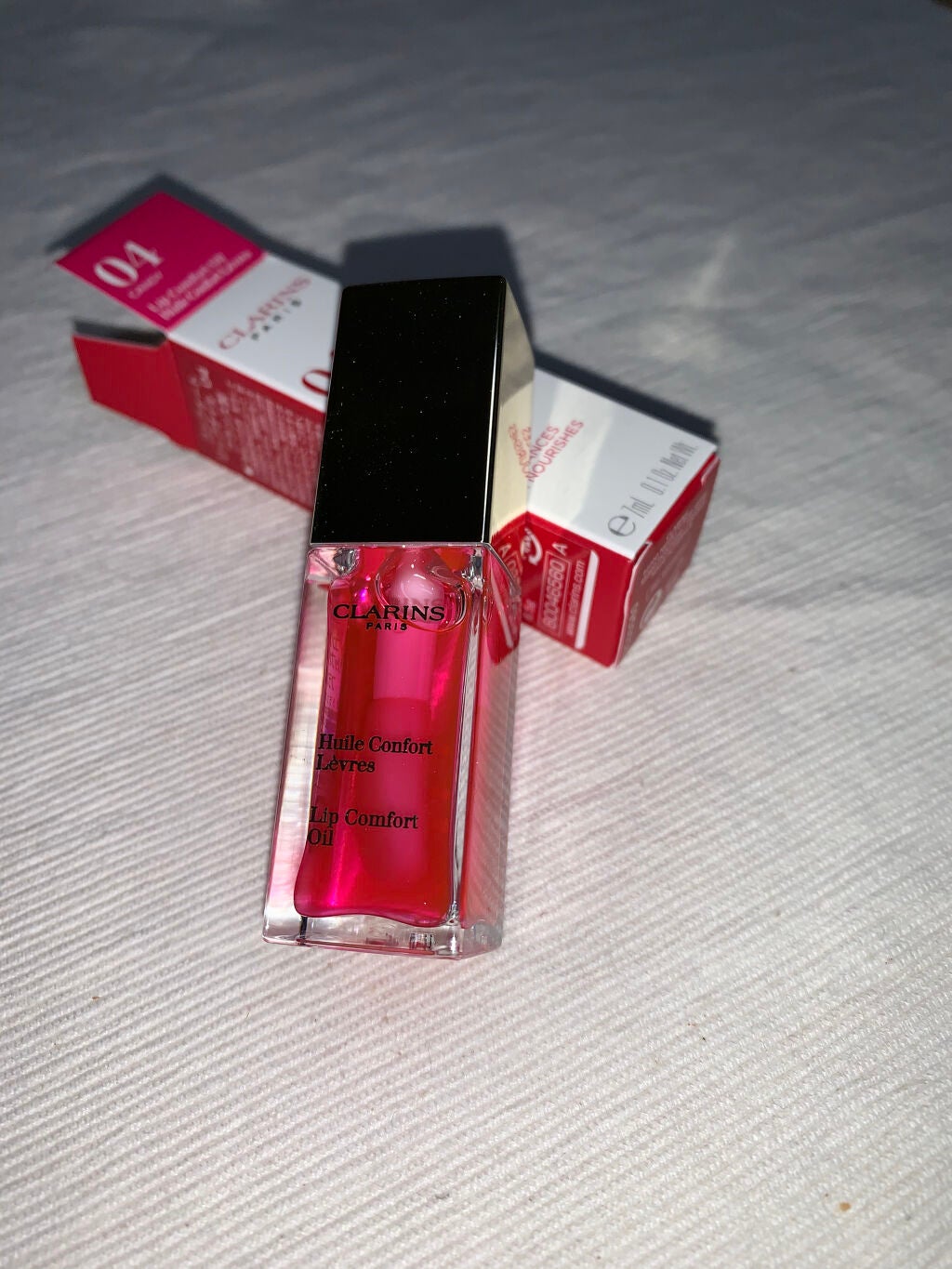 コンフォート リップオイル /CLARINS/リップグロスを使ったクチコミ(1枚目)