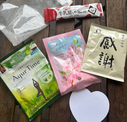 さくらふふふ バスパウダー&タブレット/ハウス オブ ローゼ/炭酸系入浴剤を使ったクチコミ(5枚目)