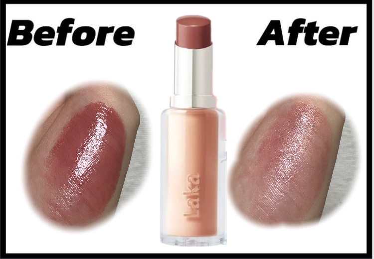 ボンディンググロウリップスティック/Laka/口紅を使ったクチコミ（1枚目）