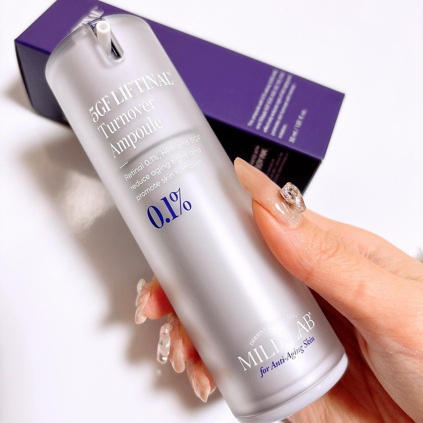 5GF リフティナル ターンオーバー クリーム ／次世代レチノール/Mildlab/フェイスクリームを使ったクチコミ（2枚目）