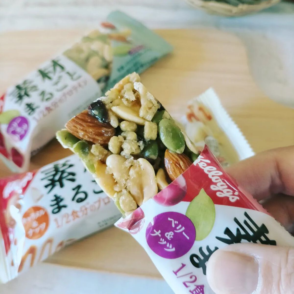 素材まるごと プロテインバー/ケロッグ/プロテインバーを使ったクチコミ（2枚目）