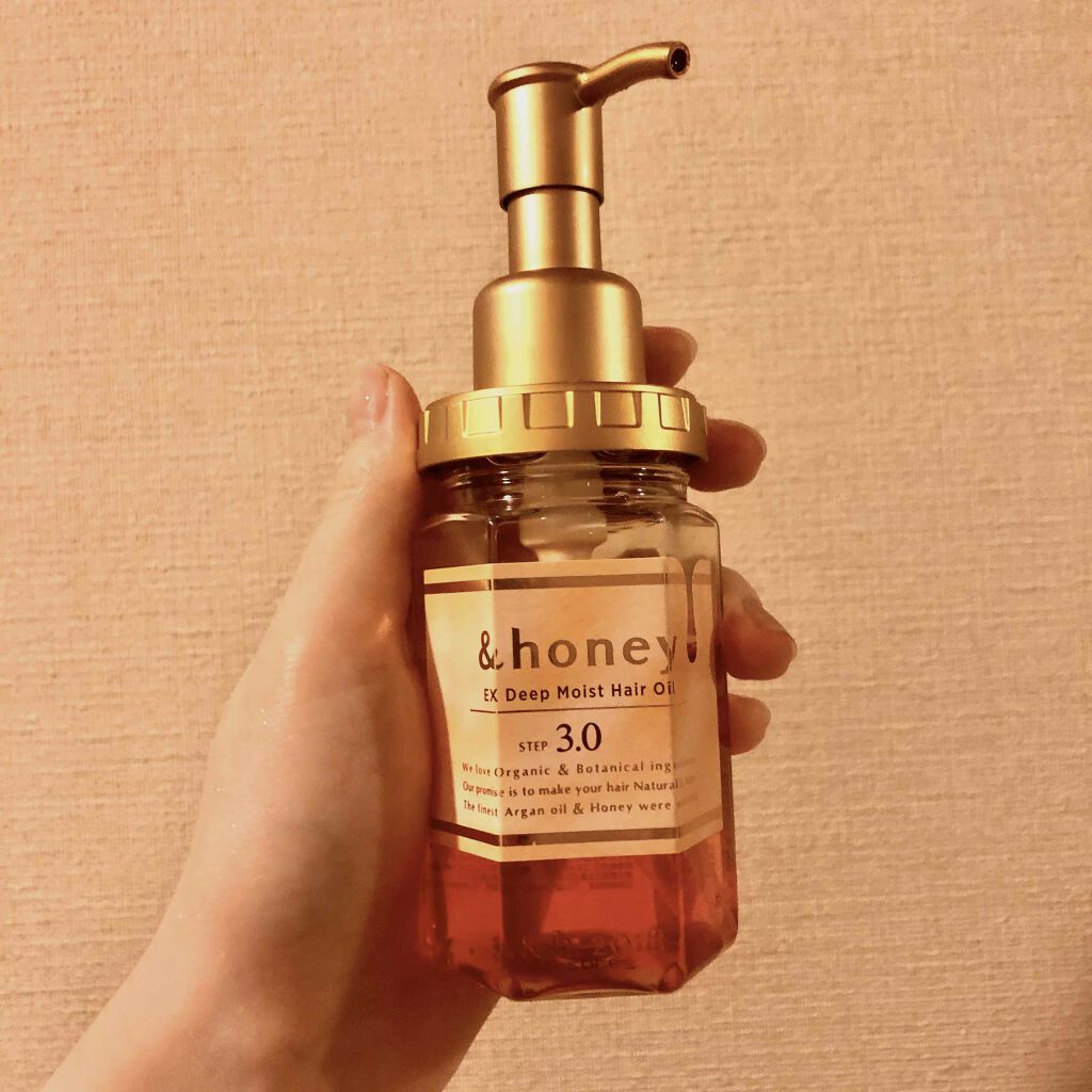 ディープモイスト ヘアオイル3.0/&honey/ヘアオイルを使ったクチコミ（1枚目）