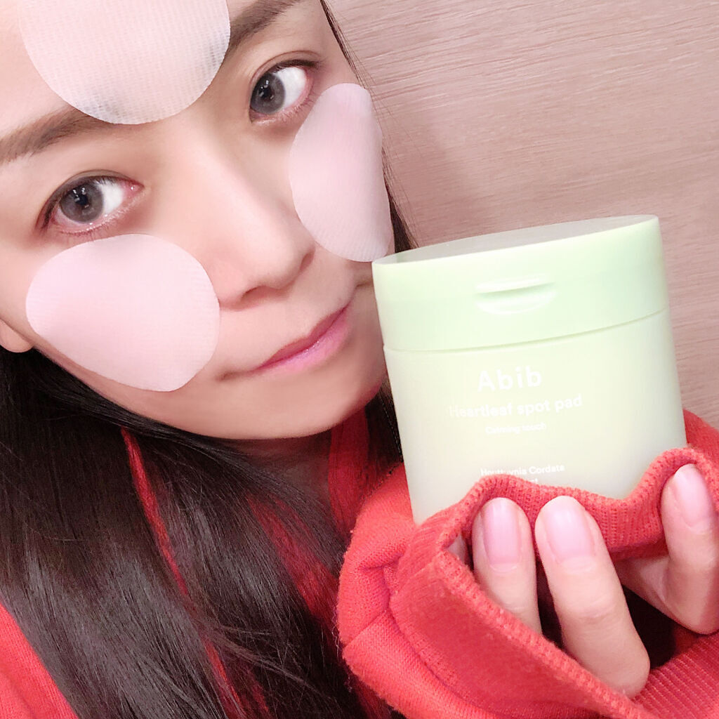 ドクダミカーミングタッチスポットパッド/Abib /トナーパッドを使ったクチコミ（2枚目）