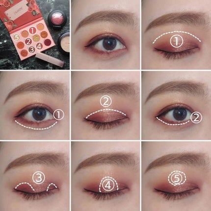 whatever/ColourPop/アイシャドウパレットを使ったクチコミ(4枚目)